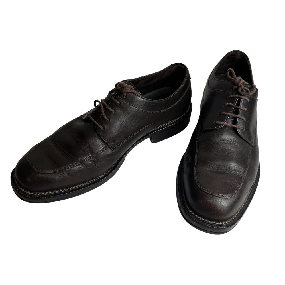 Cole Haan Men's‎ Brown Leather Oxford Academia Shoes 9.5